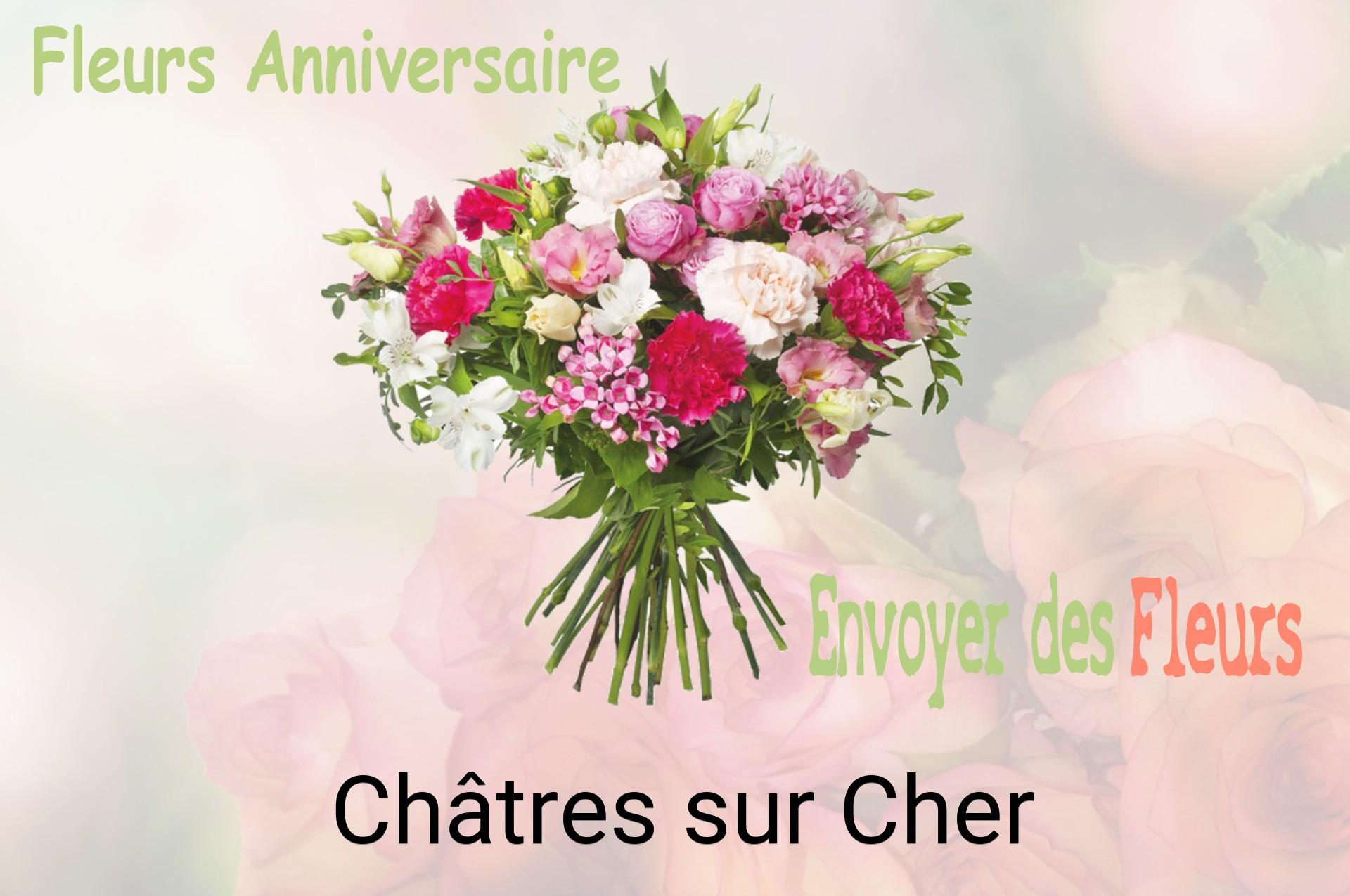 Bouquet de fleurs d’anniversaire livré à Châtres-sur-Cher