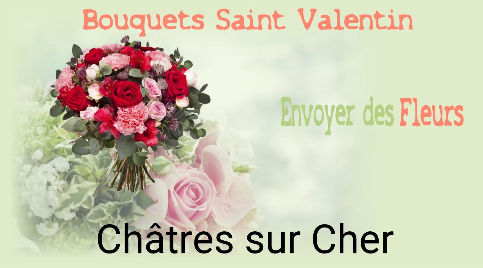 Roses de Saint-Valentin livrées à Châtres-sur-Cher